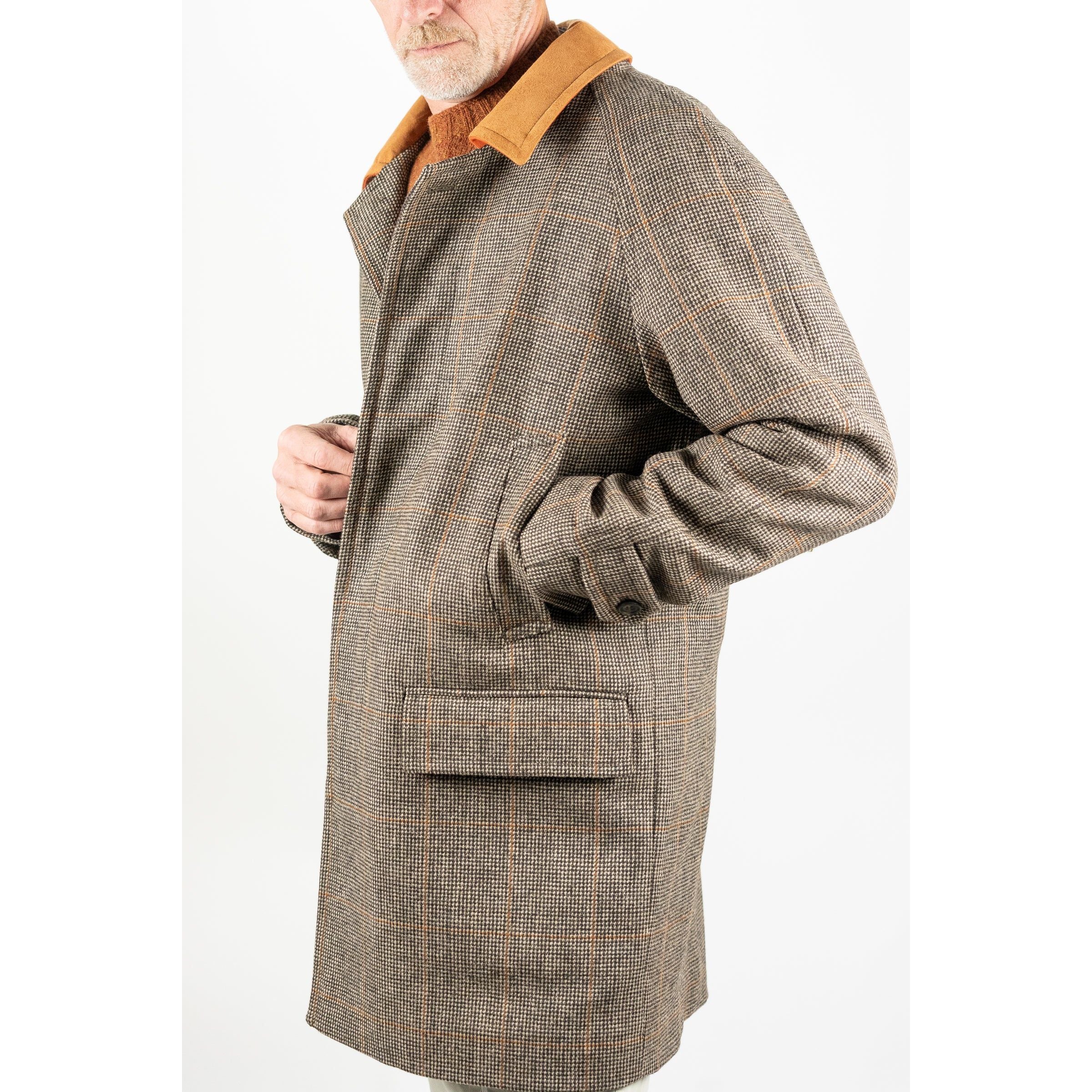 Chrysalis New Quantock Tweed Walking Coat