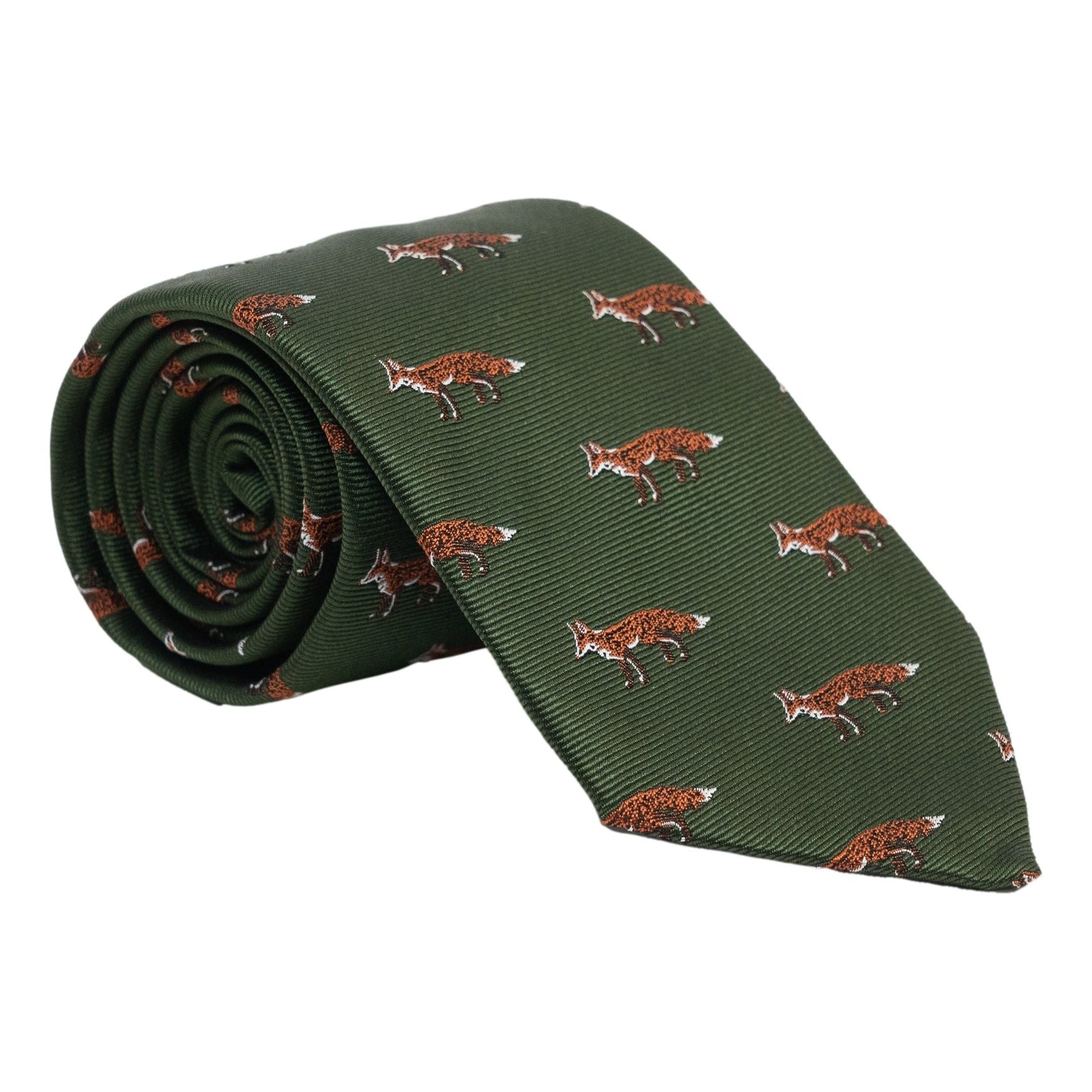 Fox Silk Tie