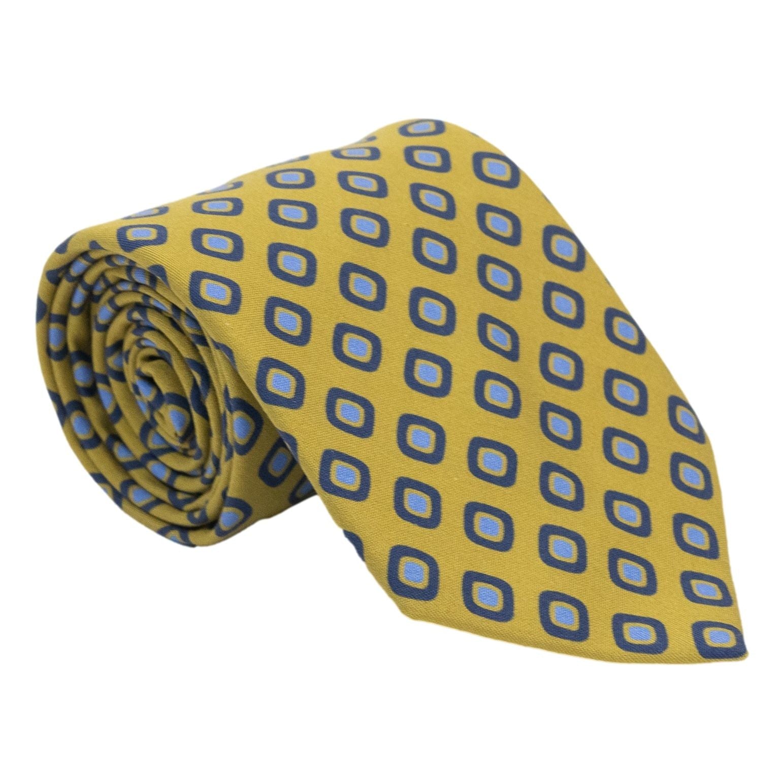 Trafalgar Motif Silk Tie