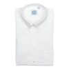 White Pinpoint Oxford Button Down Dress Shirt