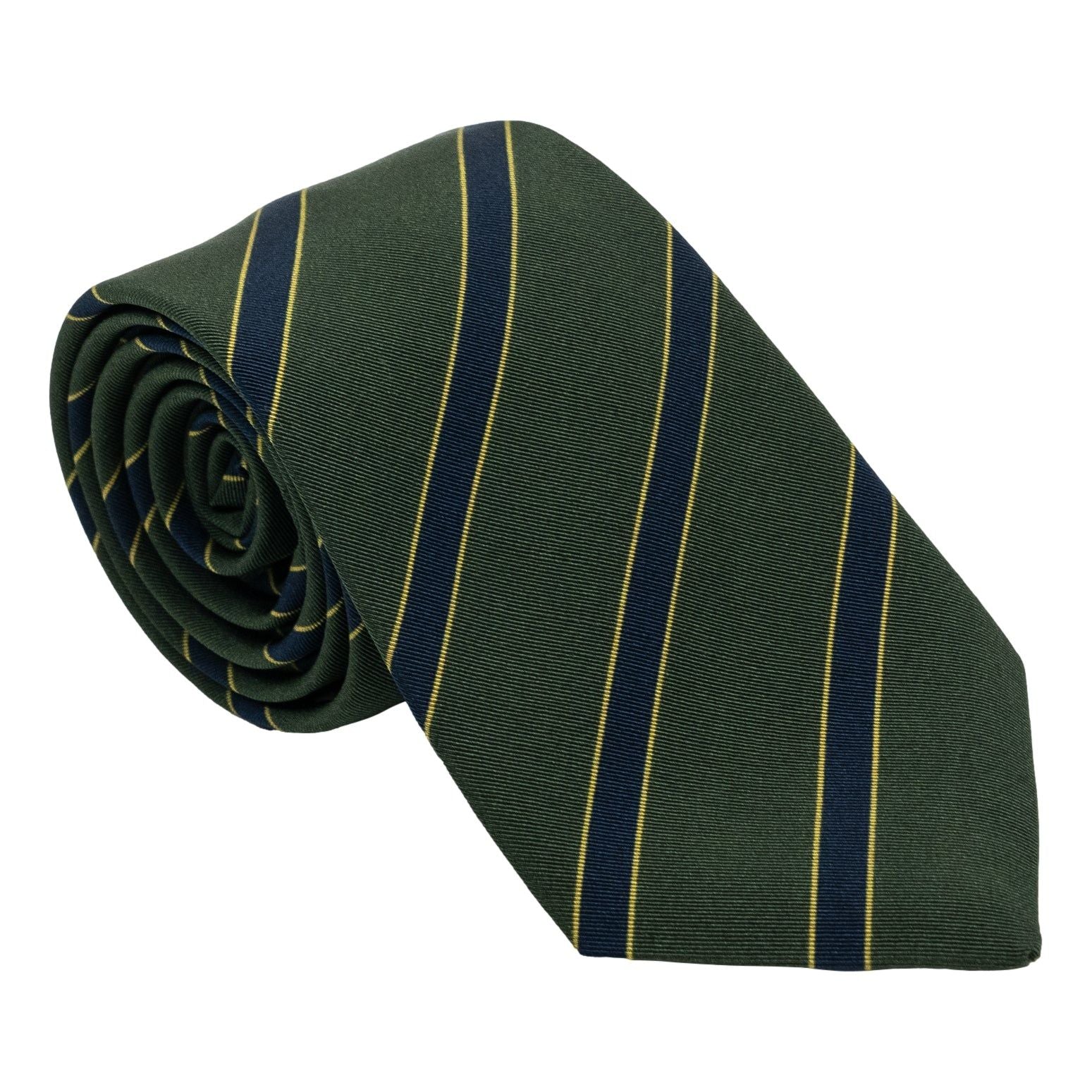American Regimental Stripe Irish Poplin Tie