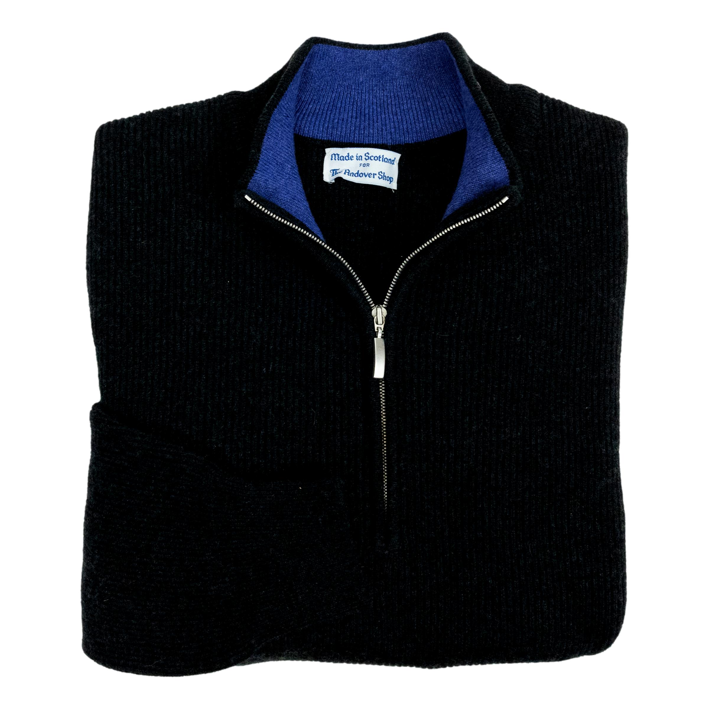 Cashmere Kirton Quarter Zip Sweater