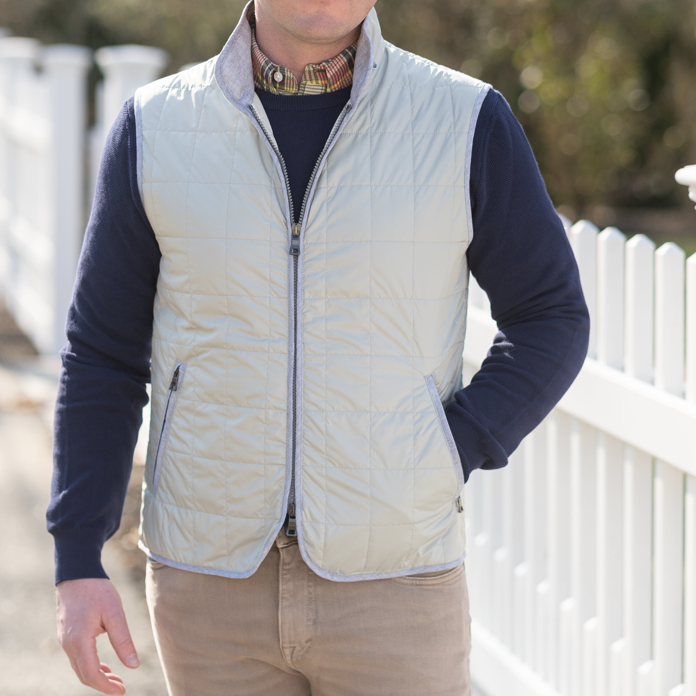 Green Lily Theo Waterville Quilted Vest – The Andover Shop