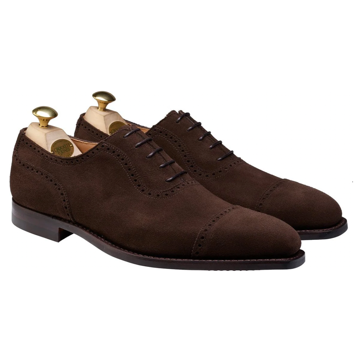 CROCKETT&JONES WESTBOURNE キャップトゥ 7E Crockett & Jones Westbourne Suede Medallion Cap Toe – The Andover Shop
