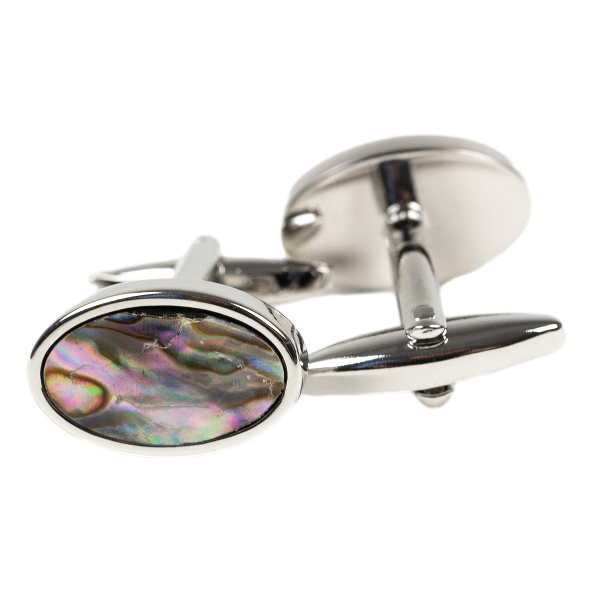 Oval Abalone Shell Cufflink – The Andover Shop