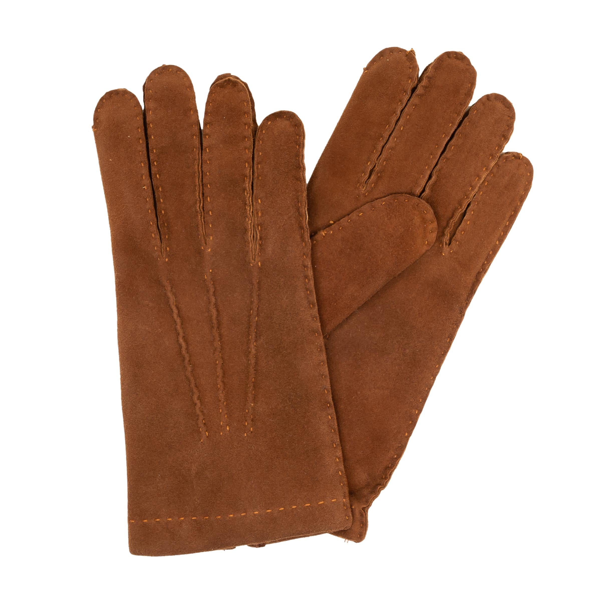 TanMen_sSuedeLeatherGloveswith
