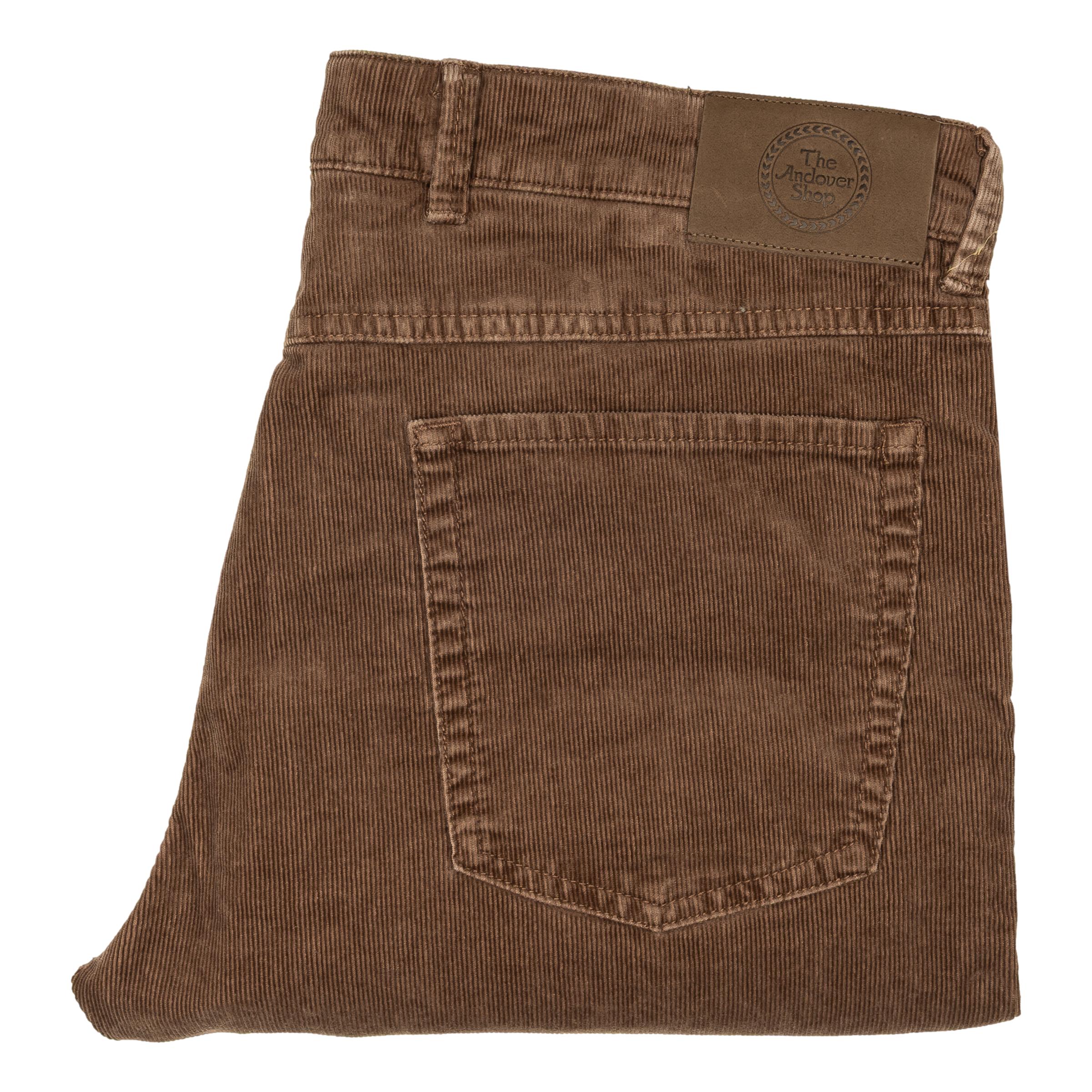 Cambridge Fit 5-Pocket Fine Wale Corduroy Trouser – The Andover Shop