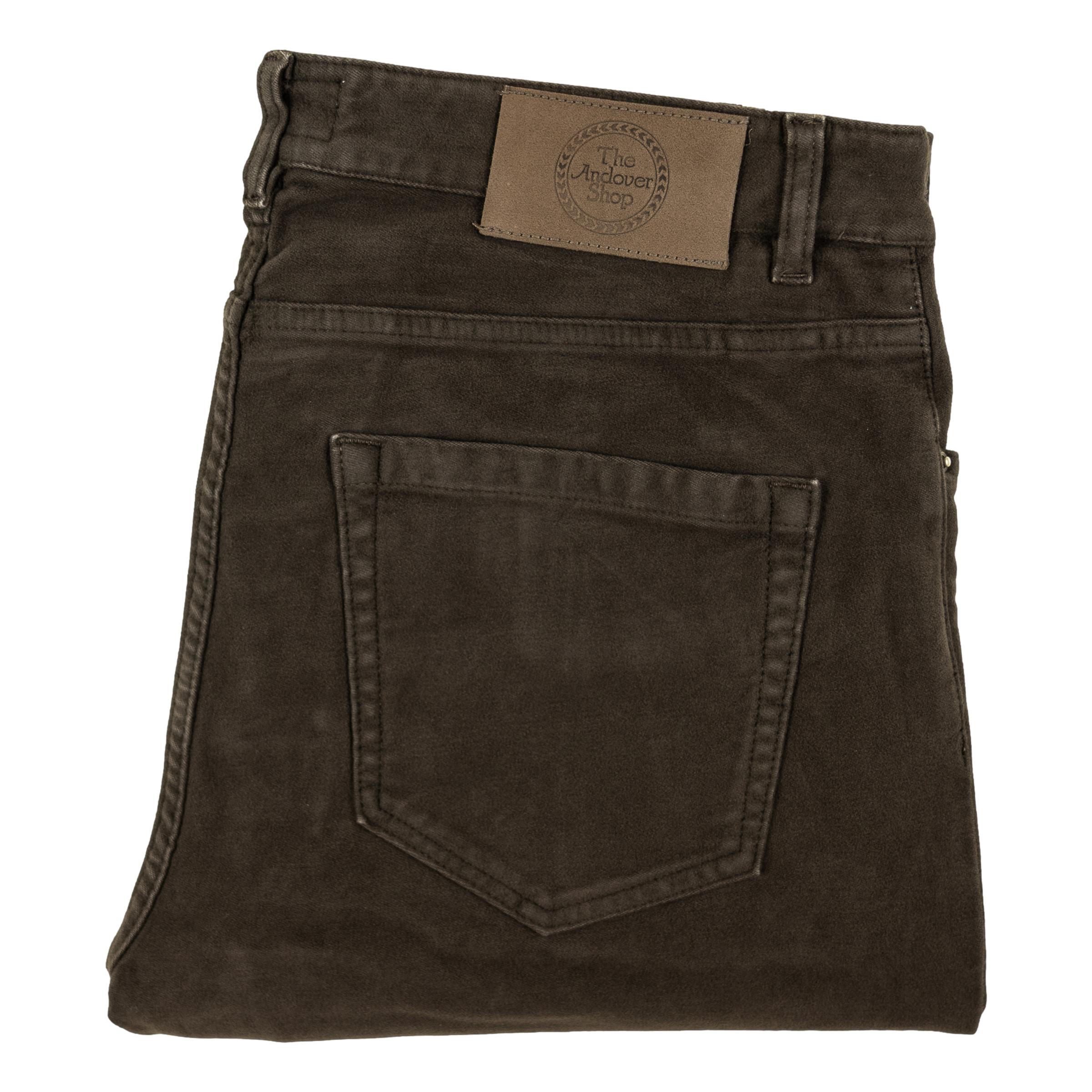 Chicago 5-Pocket Cotton Moleskin Trouser – The Andover Shop