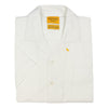 White Cuban Short Sleeve Sport Shirt