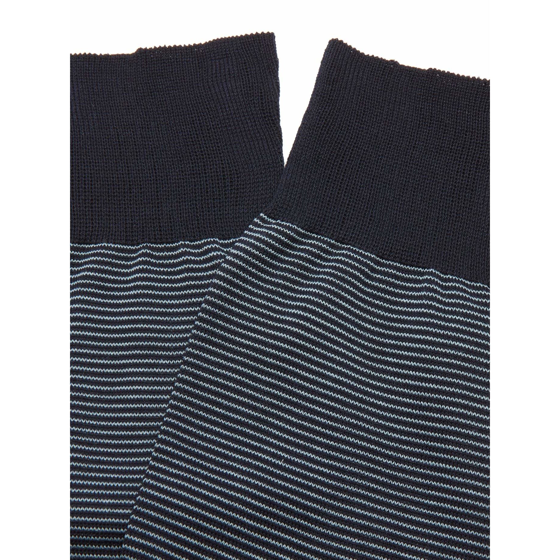 Cotton Lisle Stripe Socks