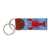 Lobster Needlepoint Key Fob