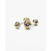 Gold And Silver Double Knot Cufflink