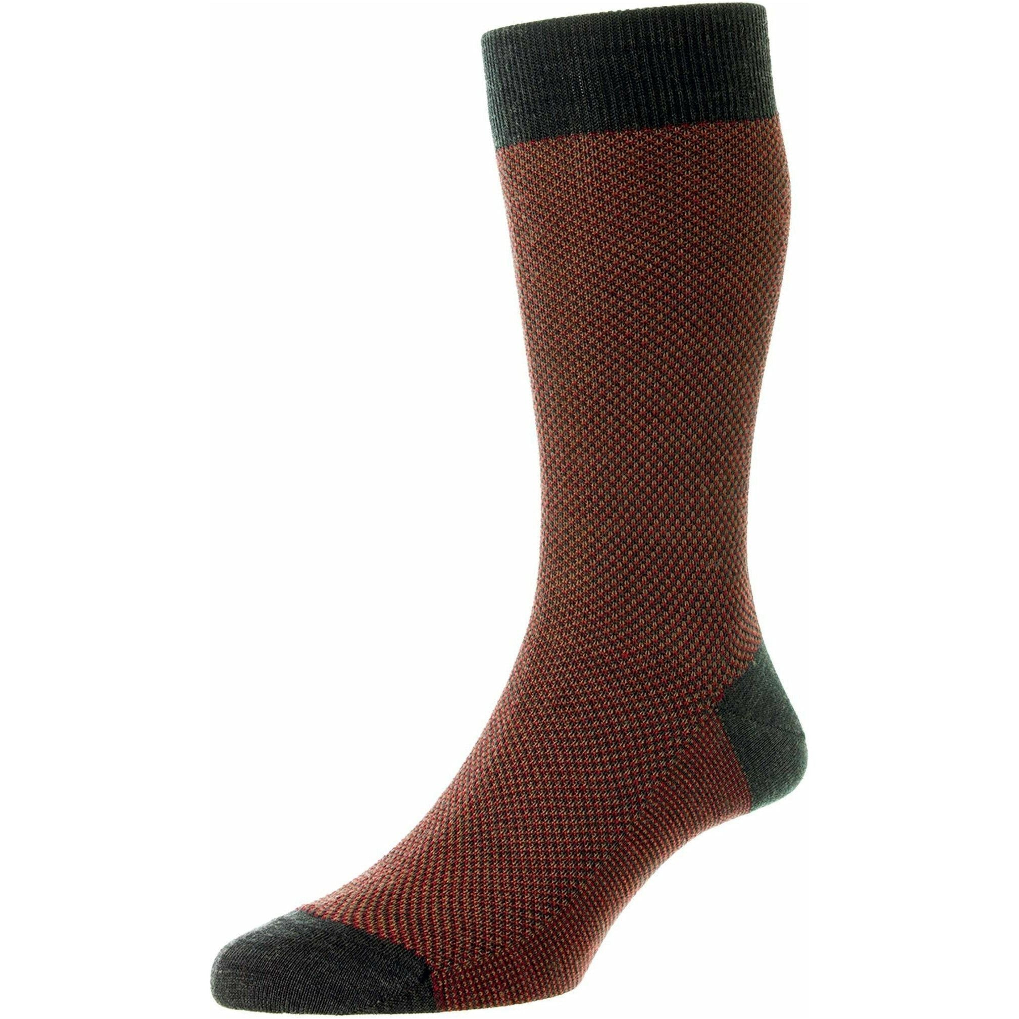 Blenheim 3-Color Birdseye Merino Wool Socks