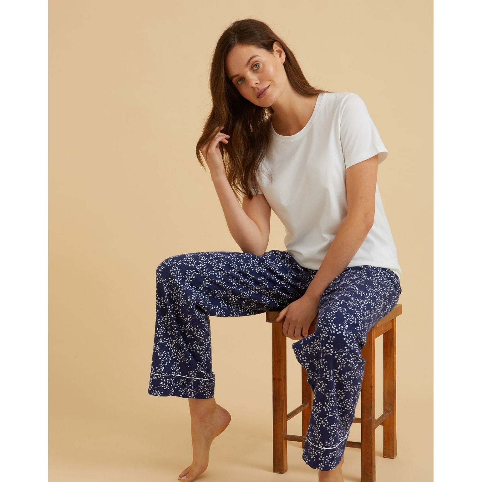 Women's Brushed Cotton Pyjama Bottoms – The Andover Shop