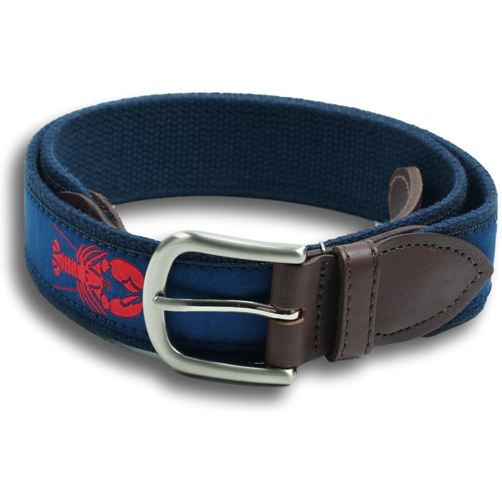 Mens top ribbon belt