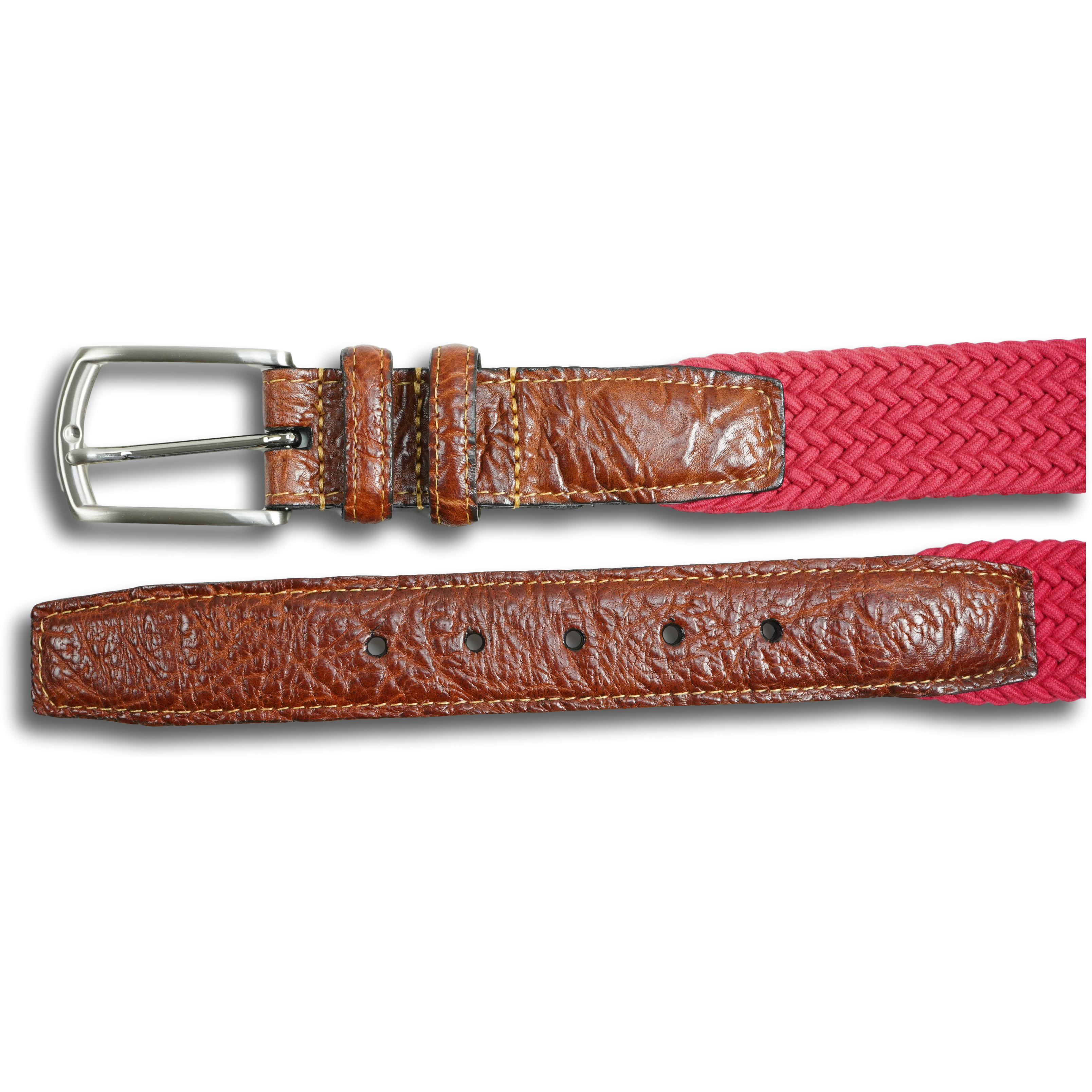 Braided Stretch Cotton Belt