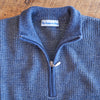 Royal Alpaca Quarter Zip Marl Sweater