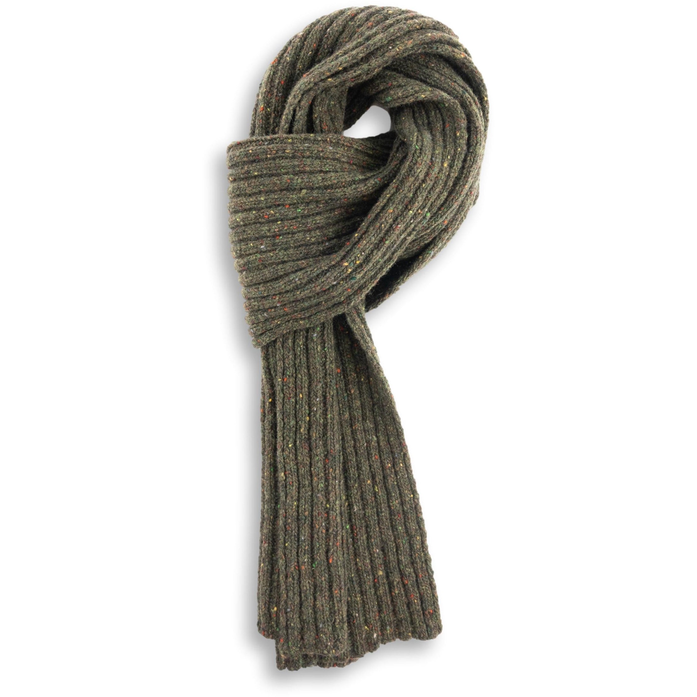 Knitted Luxe Ribbed Scarf