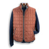 Burnt Red Theo Waterville Quilted Vest