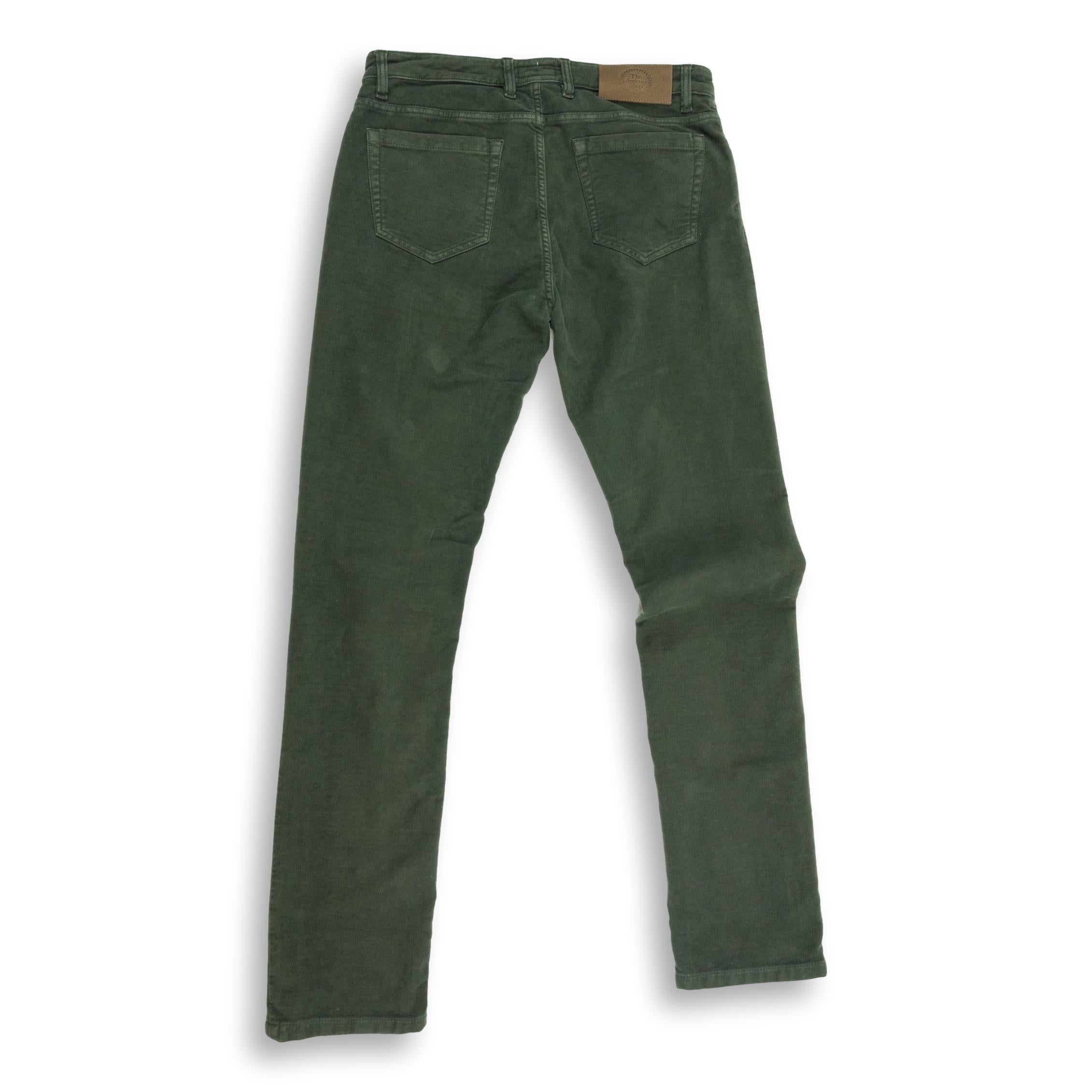 Chicago 5-Pocket Cotton Moleskin Trouser