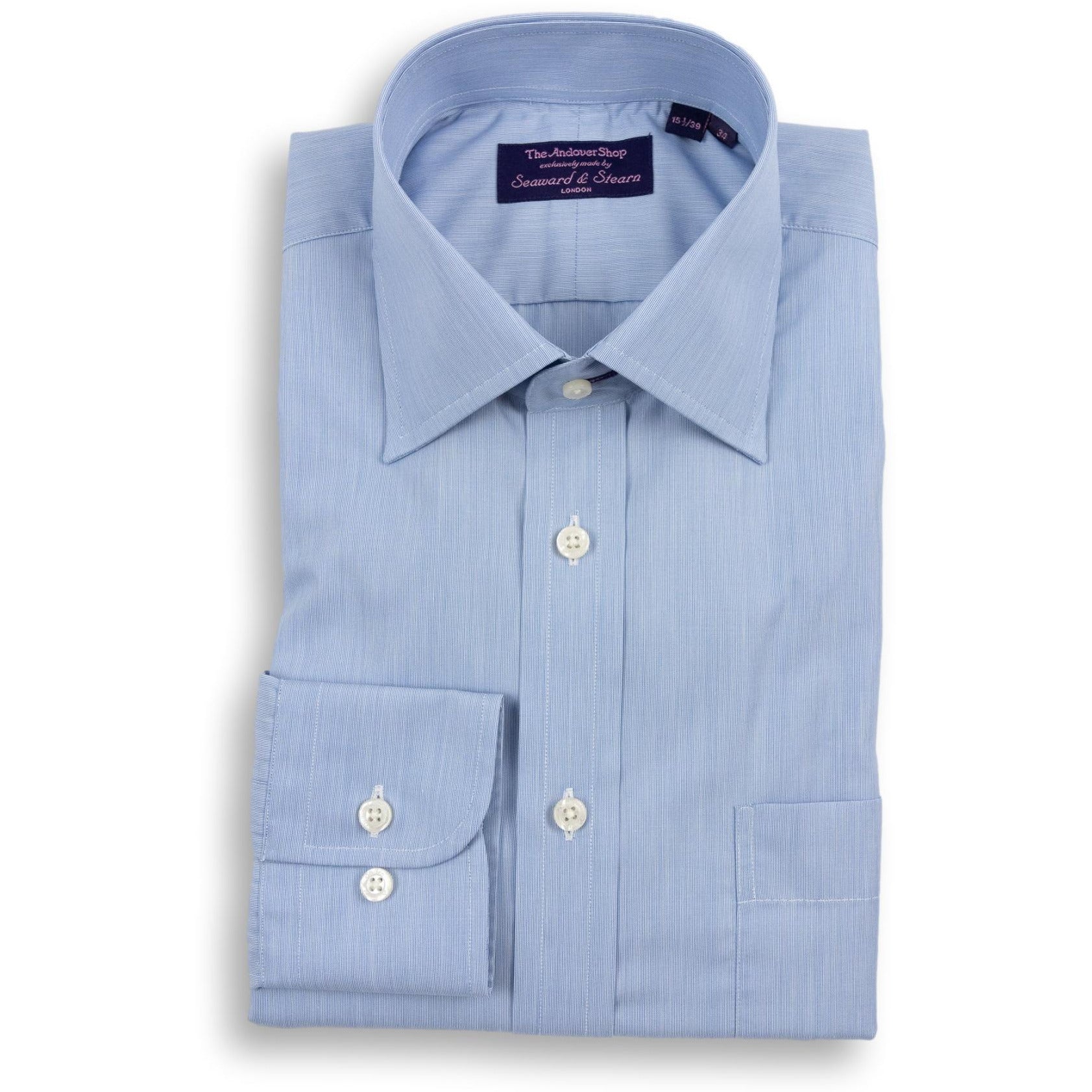 dress shirt shop in White Classic and Tailored Elegance M meetings at the office Lenox Dress Shirt Classic Fit