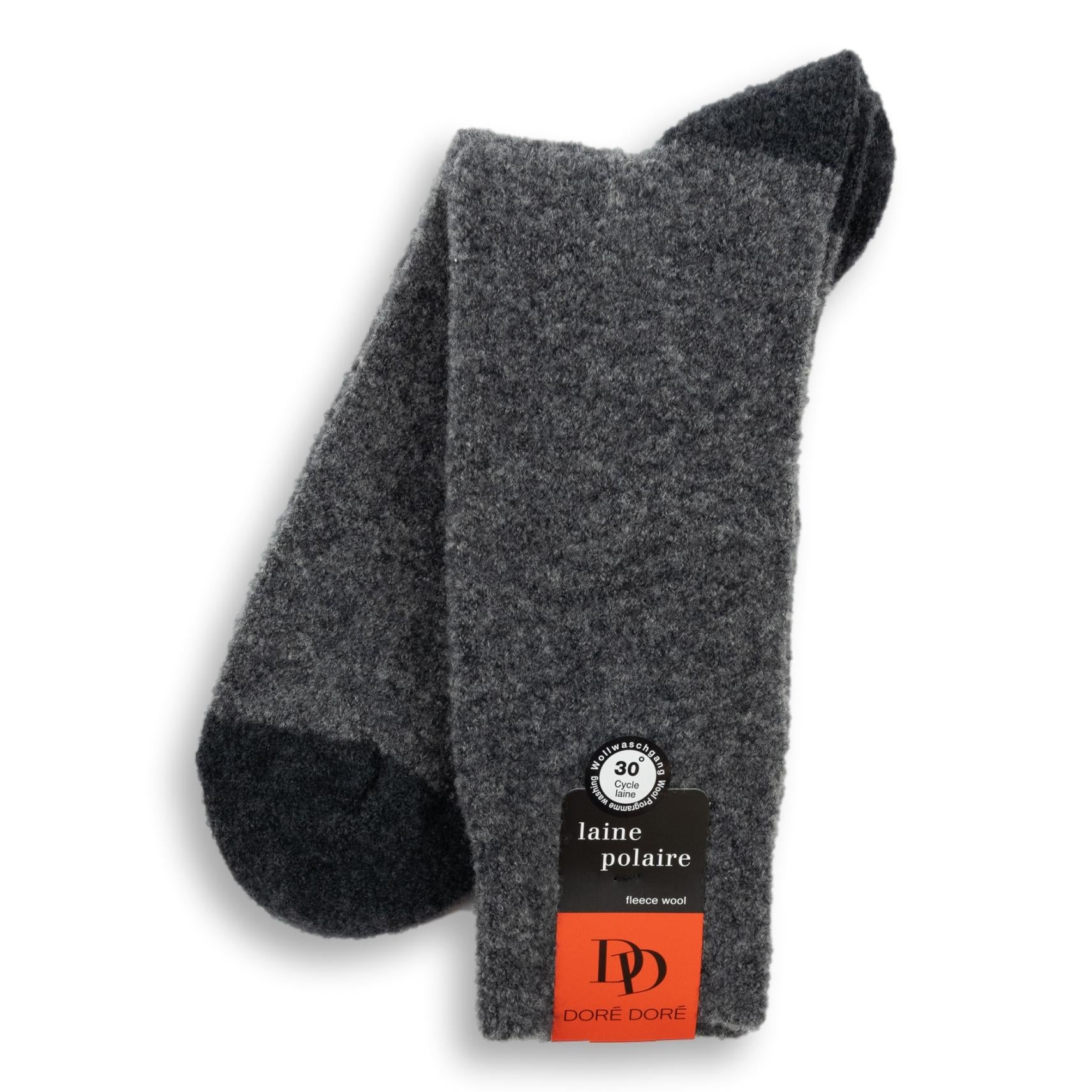 Bouclé Fleece Wool Socks