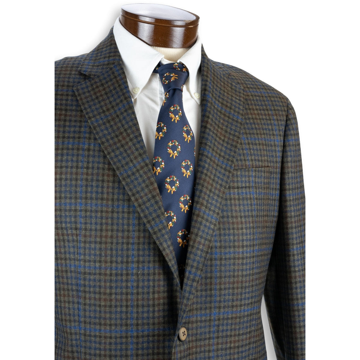 Multi Check Coat Green Multi Check Superfine Merino Wool Loro Piana Sport Coat – The ...