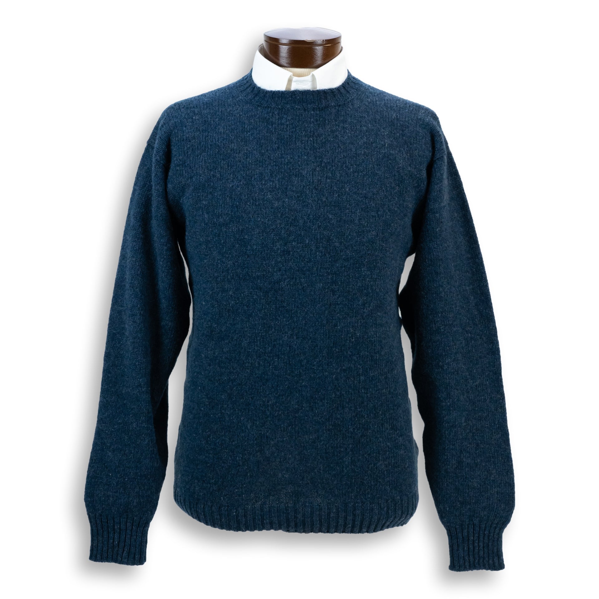 Shetland Crew Neck Sweater – The Andover Shop