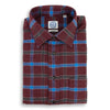Wide Tattersall with Red Ground Flannel Sport Shirt