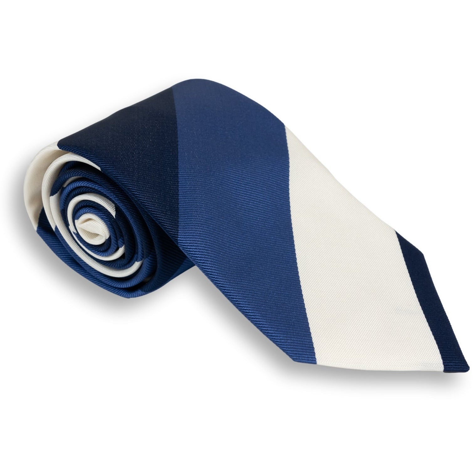 Andover Anniversary Block Stripe Silk Tie
