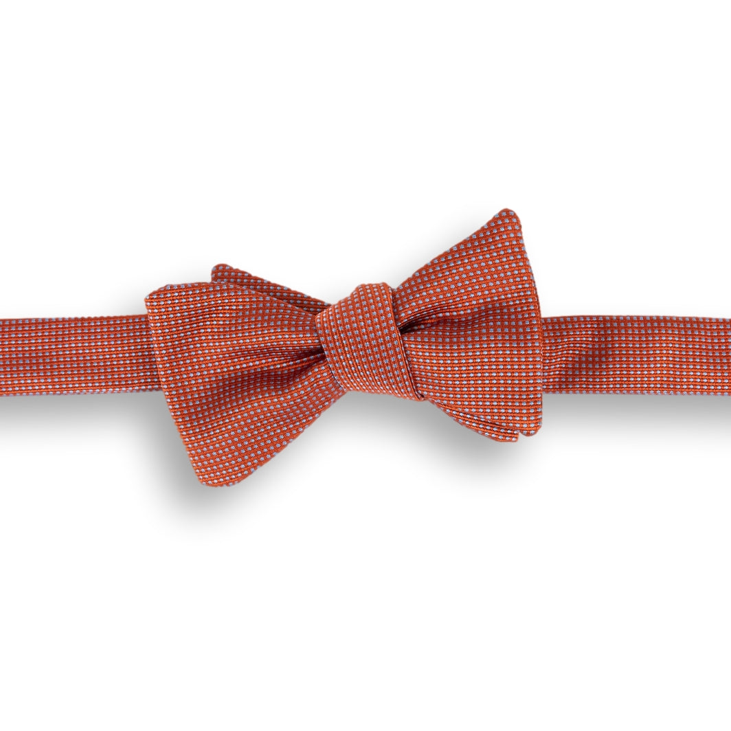 Micro Square Silk Butterfly Bow Tie