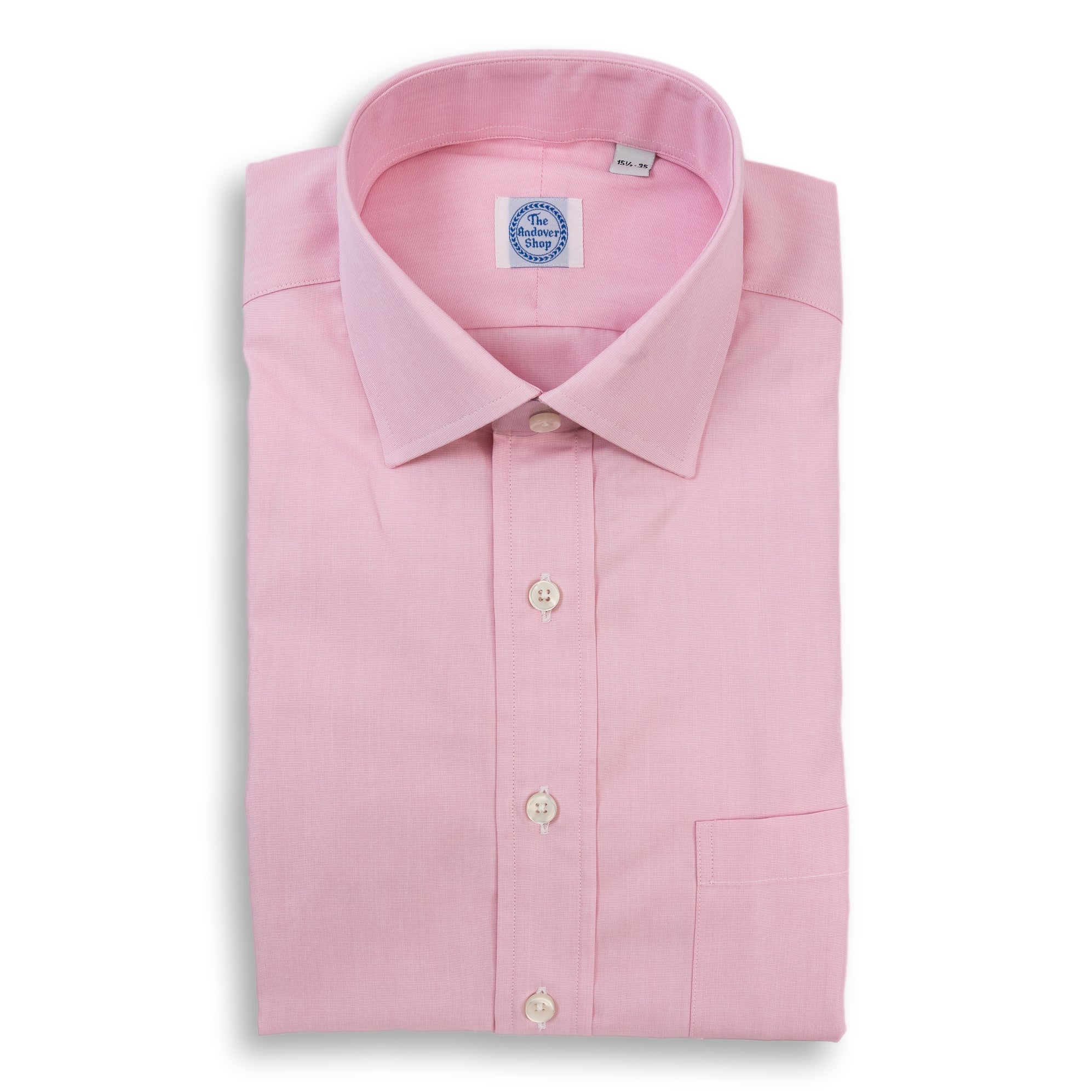 pink spread collar dress shirt Tux-USA