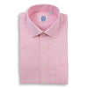 Pink End-on-End Spread Collar Dress Shirt