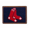 Red Sox Needlepoint Card Wallet