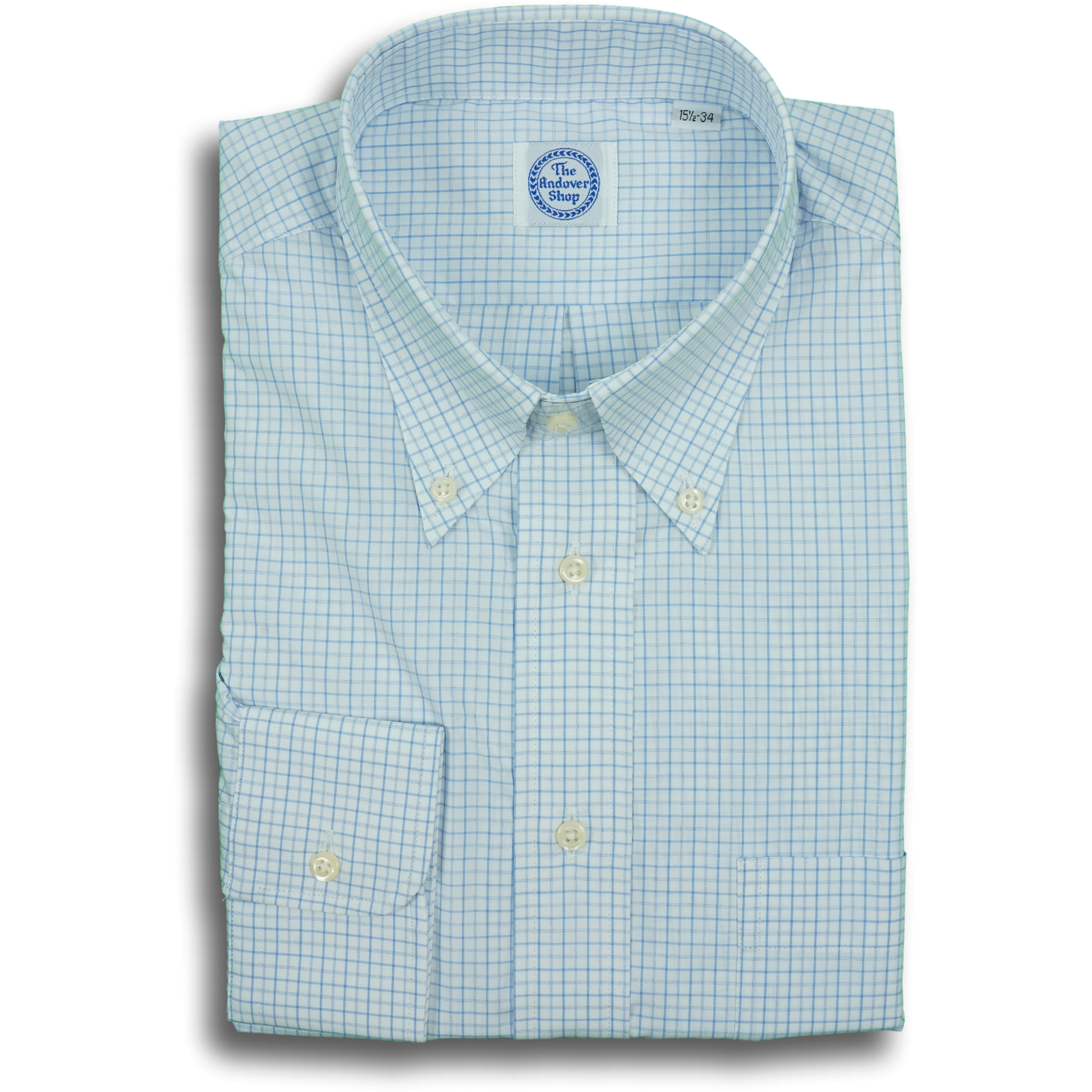 mens tattersall dress shirts Proper Cloth Men's William Green and Blue Tattersall Men's Dress Shirt