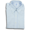 Blue End on End with Yellow Stripe Button Down Shirt