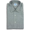 Grey Spread Collar End-on-end Shirt