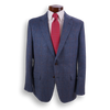 Soft Blue with Windowpane Lovat Tweed Sport Coat