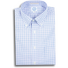 Lavender and Navy Check Button Down