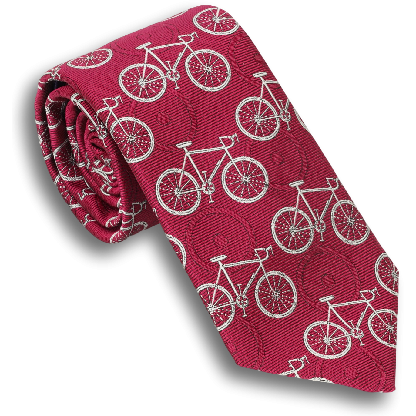 Large Bicycle Silk Tie
