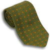 Olive Green with Paisley Pattern Tie