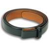 1" Black Calfskin Belt Strap