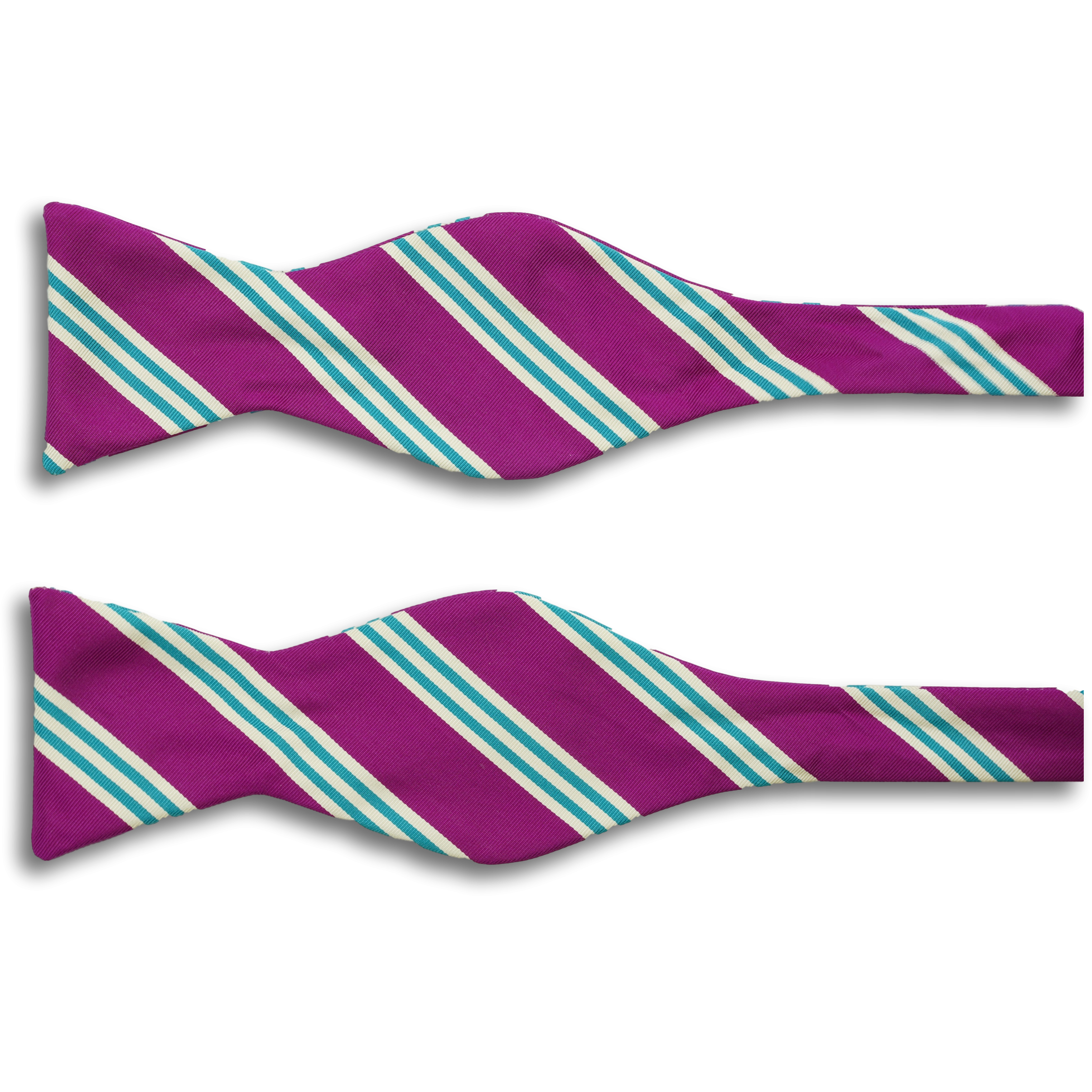 Striped Silk Bow Tie