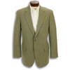 Soft Green Lambswool Check Jacket with Ocean Blue and Purple Windowpane