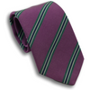 Repp Stripe Irish Poplin Tie