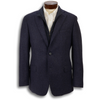 Navy 100% Virgin Italian Wool Zip-In Liner Sport Coat