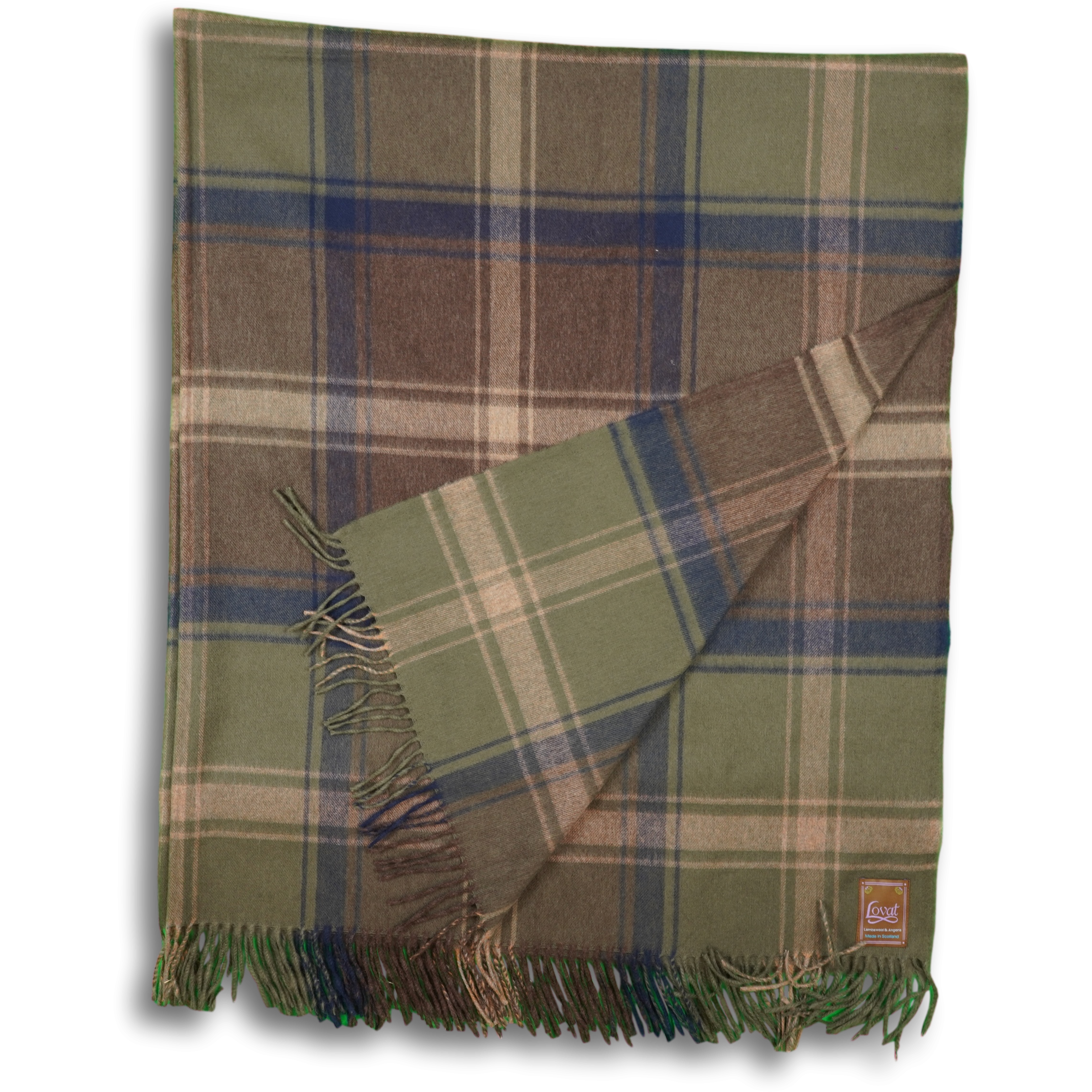 Luxury Lambswool and Angora Blanket