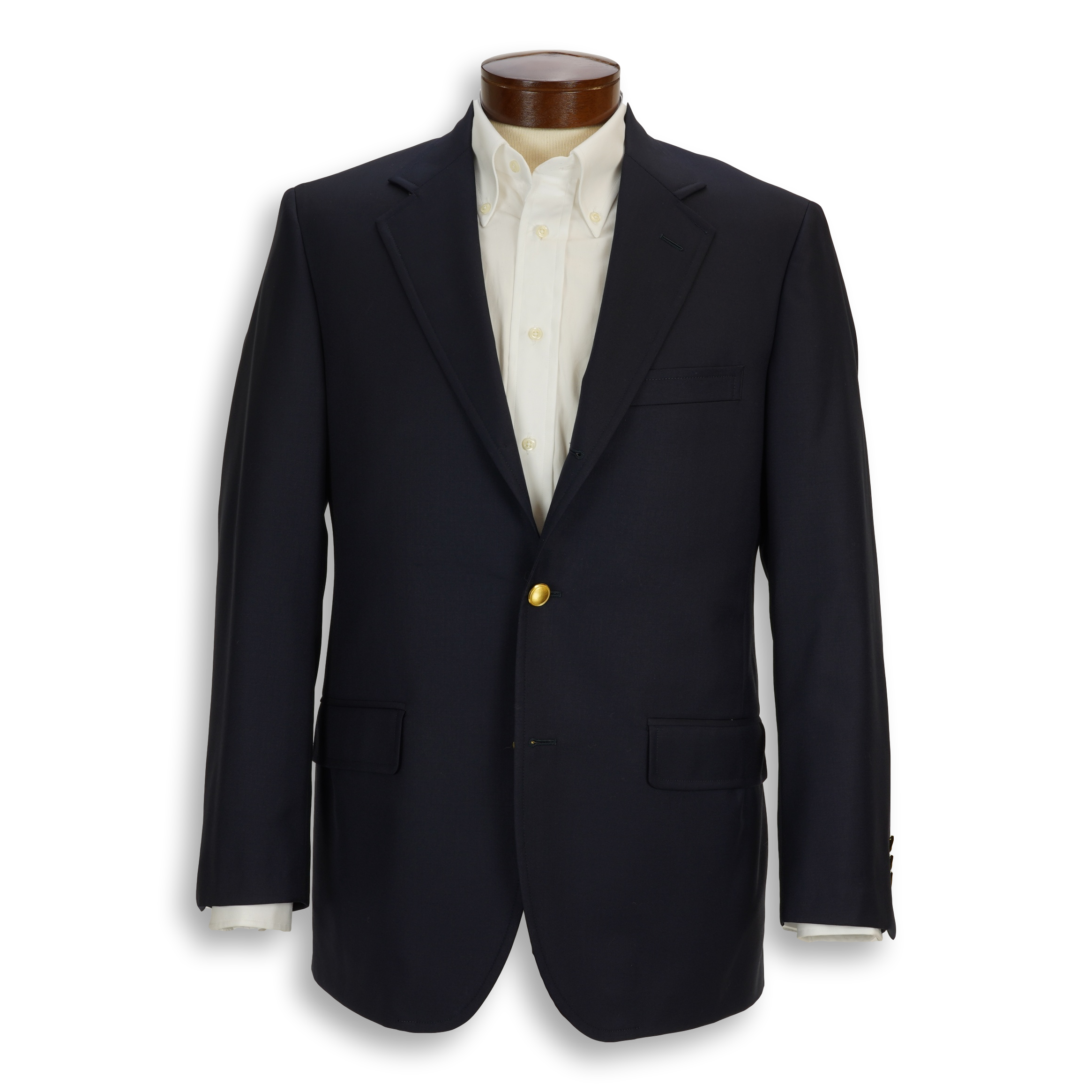 Traditional Andover Fit Super 120's Navy Blazer