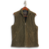 Suede Leather Diamond Quilted Vest