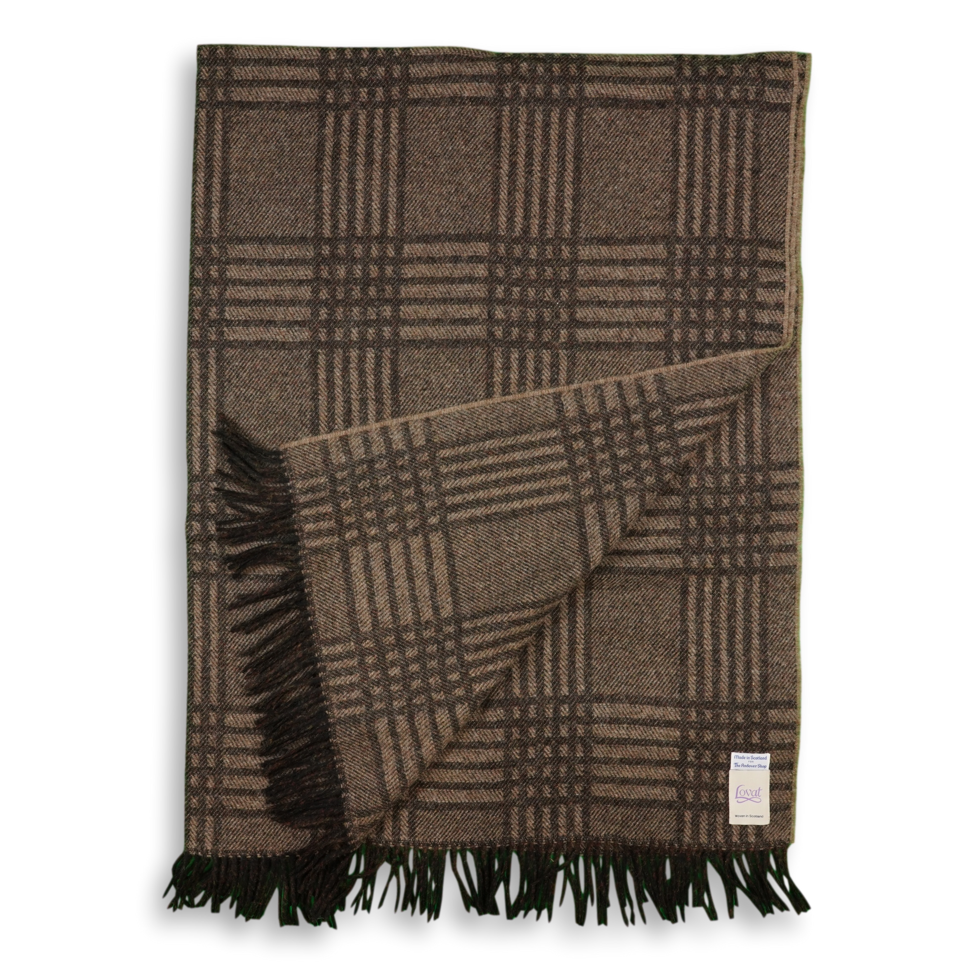Plaid Super Soft Shetland Wool Blanket – The Andover Shop